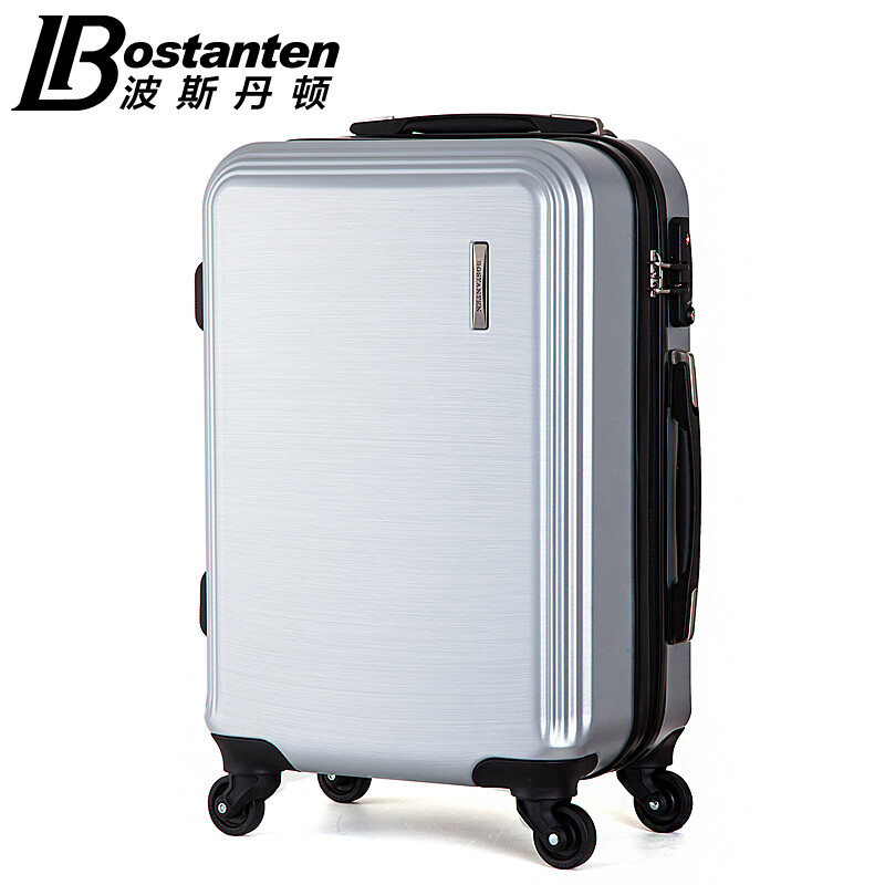 波斯丹顿万向轮男女士拉杆箱韩国旅行箱行李箱2024寸密码箱登机箱B64406 深灰色 24寸
