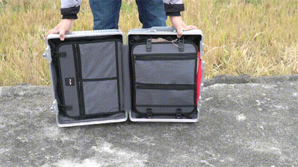 Echolac爱可乐SHOGUN PLUS将军铝镁合金拉杆箱开箱使用测评