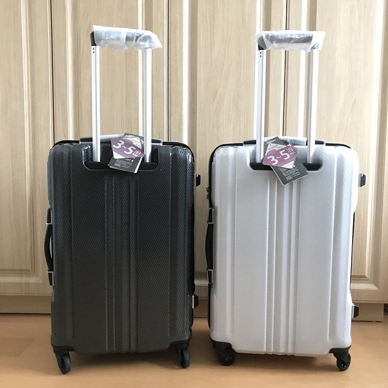 探索极致轻便 20寸出口碳纤维拉杆箱，旅行新宠